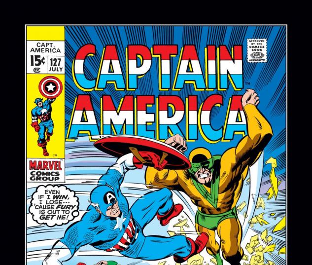 Captain America (1968) #127 Cover