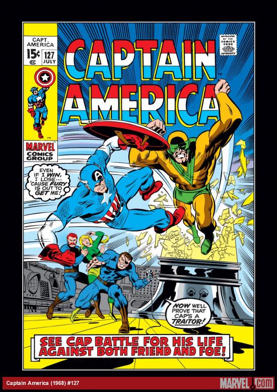 Captain America (1968) #127 Cover