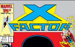 X-Factor (1986) #10 Cover