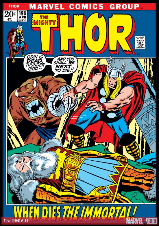 Thor (1966) #198 Cover