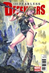 Fearless Defenders #1  (Manara Sketch Variant)