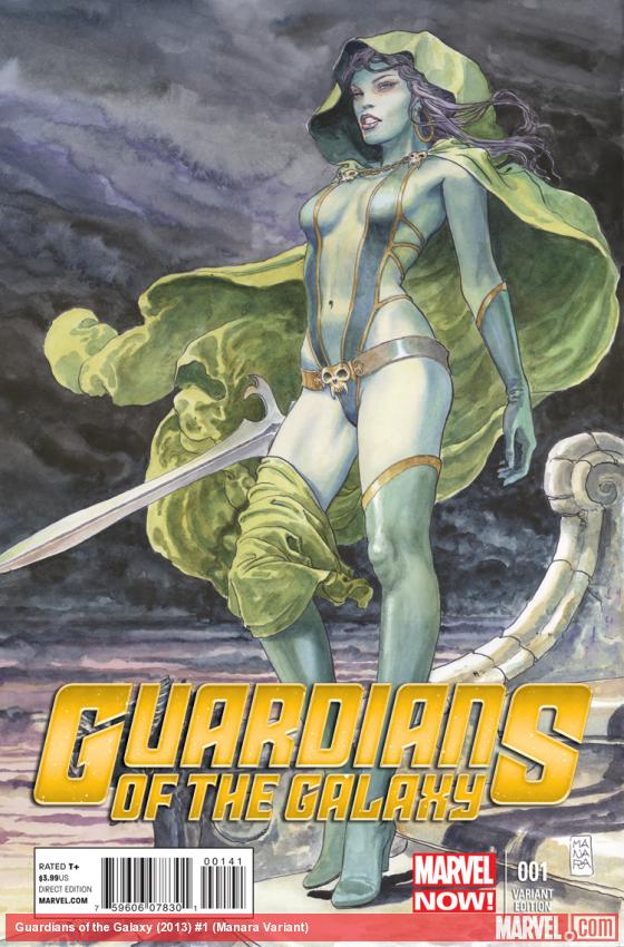 Guardians of the Galaxy (2013) #1 (Manara Variant)