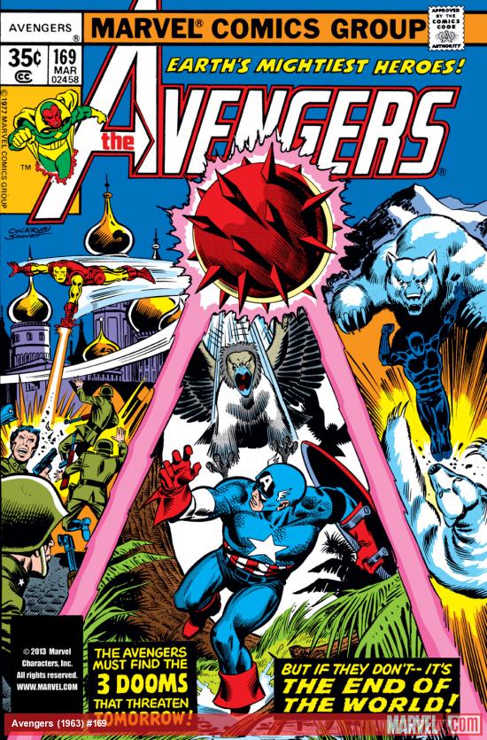 Avengers (1963) #169 Cover