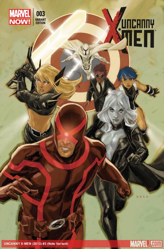 cover from Uncanny X-Men (2013) #3 (NOTO VARIANT)