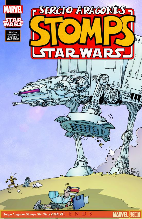Sergio Aragones Stomps Star Wars (2000)