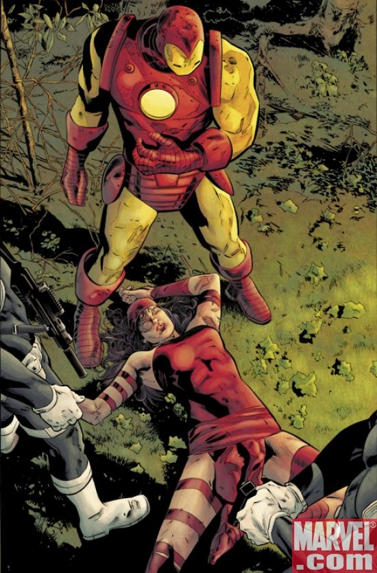 Interior Page from DARK REIGN: ELEKTRA #1
