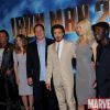 The Iron Man 2 cast at the Iron Man 2 press junket