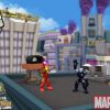 Screenshot of Iron Man and War Machine from Super Hero Squad Online