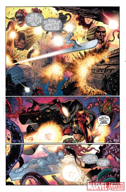 The Thanos Imperative #3 preview art by Miguel Sepulveda