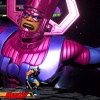 Marvel vs. Capcom 3 screenshot: Galactus vs. Wolverine
