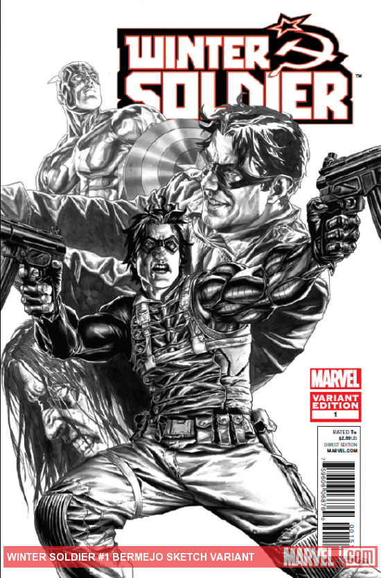 Winter Solider #1 - Sketch Variant 
