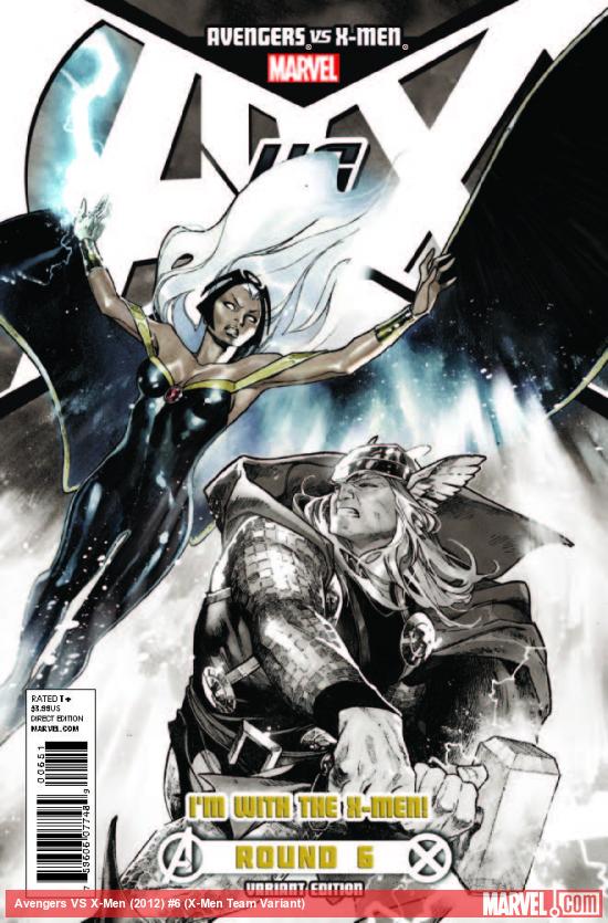 AVENGERS VS. X-MEN 6 X-MEN TEAM VARIANT (WITH DIGITAL CODE)