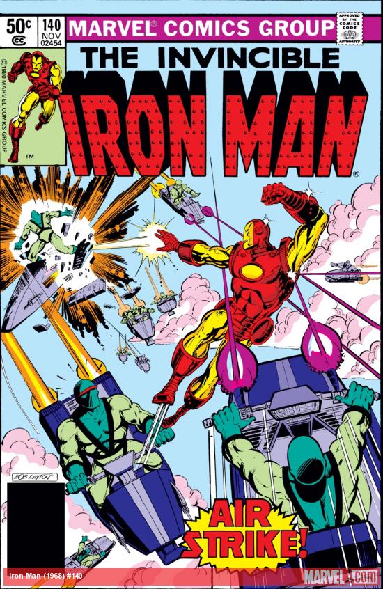 Iron Man (1968) #140 Cover