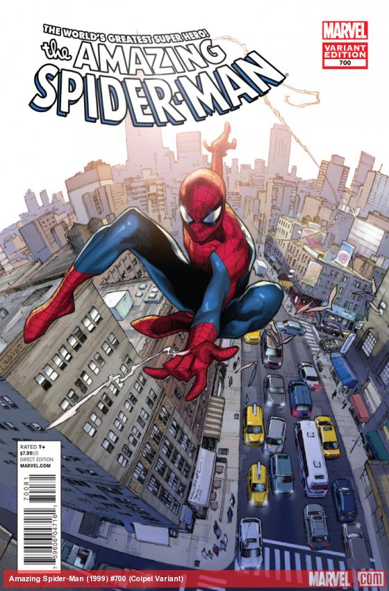 Amazing Spider-Man (1999) #700 (Coipel Variant)