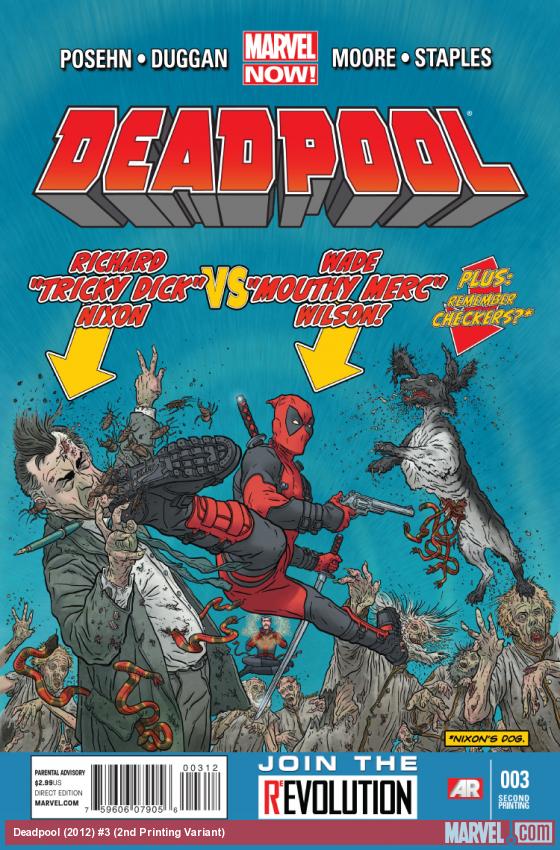 Deadpool (2012) #3 (2nd Printing Variant)