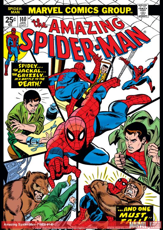 Amazing Spider-Man (1963) #140 Cover