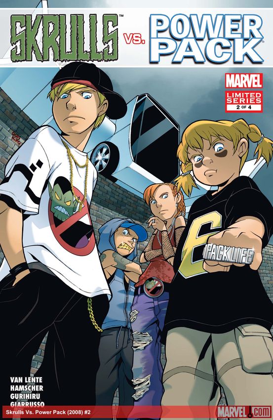 Skrulls Vs. Power Pack (2008) #2