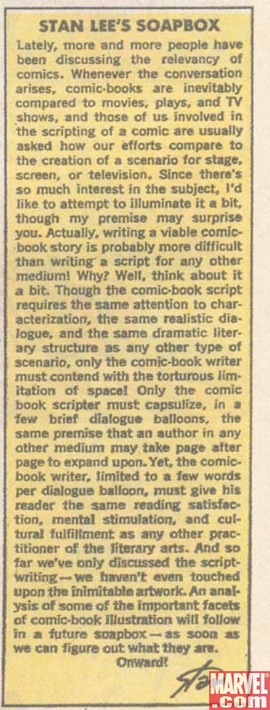 Stan's Soapbox