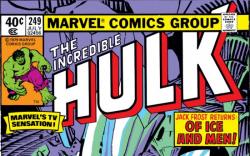 INCREDIBLE HULK #249 COVER