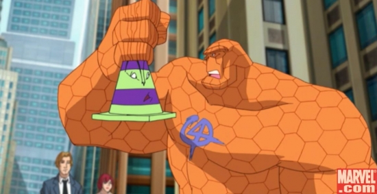 Ben Grimm in Episode 10: Impossible