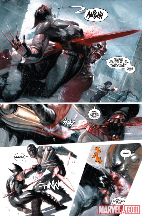 X-Force: Sex and Violence #2 preview art by Gabriele Dell'Otto