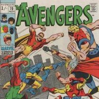 Image Featuring Thor, Nighthawk, Doctor Spectrum, Speed Demon, Avengers, Captain America (Steve Rogers), Hawkeye (Clint Barton)