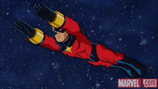 Captain Marvel in The Super Hero Squad Show