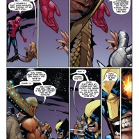 Astonishing Spider-Man & Wolverine #5 preview art by Adam Kubert