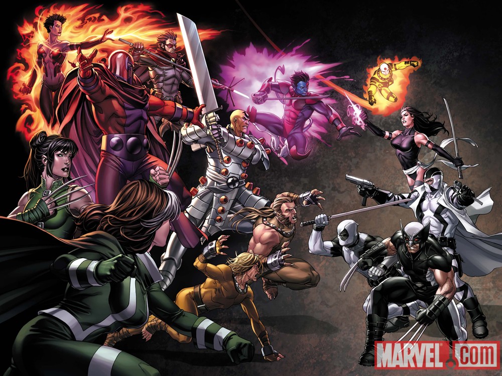 Uncanny X-Force #11 cover by Mark Brooks