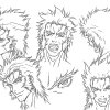 Wolverine concept art from the Wolverine anime