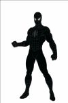black suit spiderman