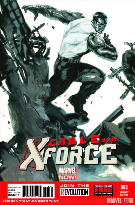 Cable and X-Force (2012) #3 (Dell'otto Variant)