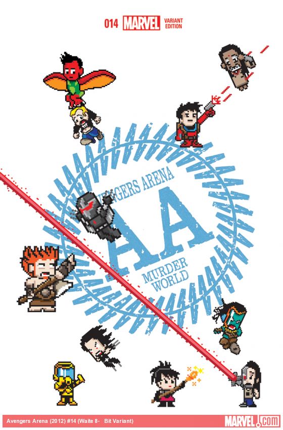 Avengers Arena (2012) #14 (Waite 8-​Bit Variant)
