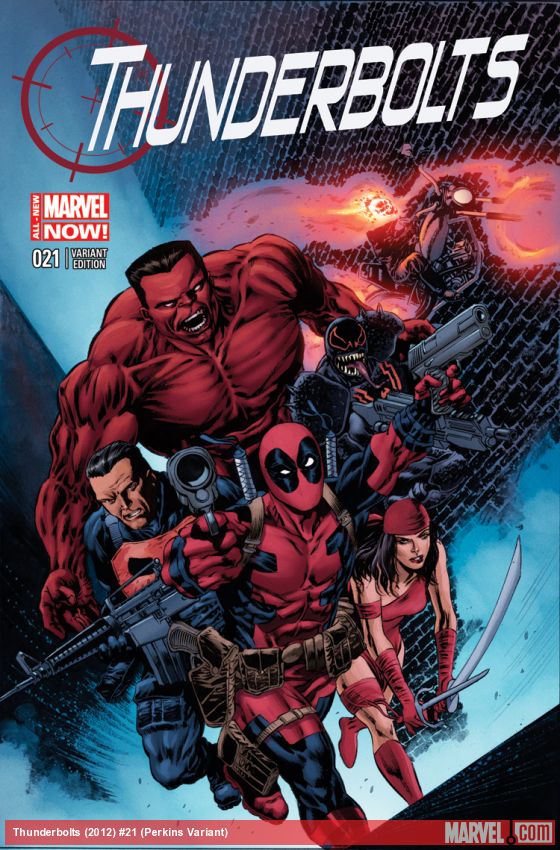 Thunderbolts (2012) #21 (Perkins Variant)