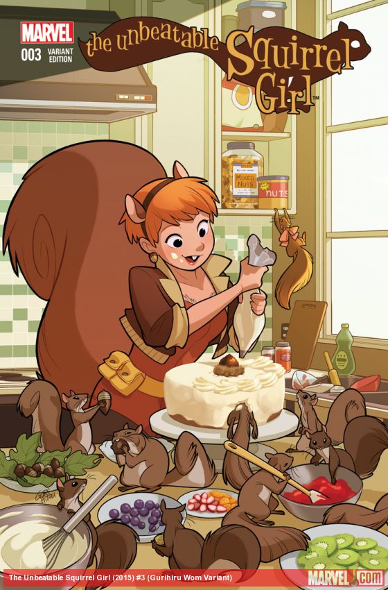 The Unbeatable Squirrel Girl (2015) #3 (Gurihiru Wom Variant)