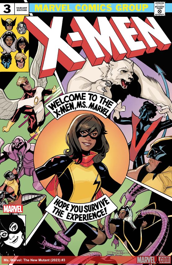 Ms. Marvel: The New Mutant (2023) #3 (Variant)