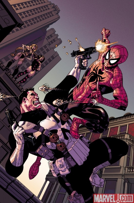 PUNISHER ANNUAL #1 cover by Jason Pearson