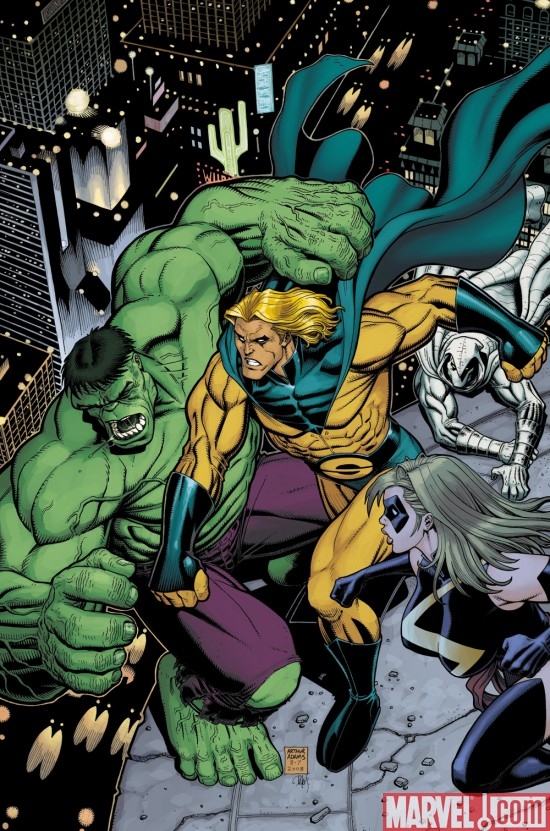 HULK cover by Art Adams