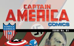 Captain America Comics 70th Anniversary Special #1 cover by Marcos Martin