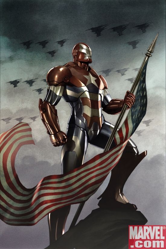 DARK AVENGERS #1 variant cover by Adi Granov
