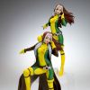 Rogue and Exclusive Long Coat Variant Bishoujo Statues from Kotobukiya