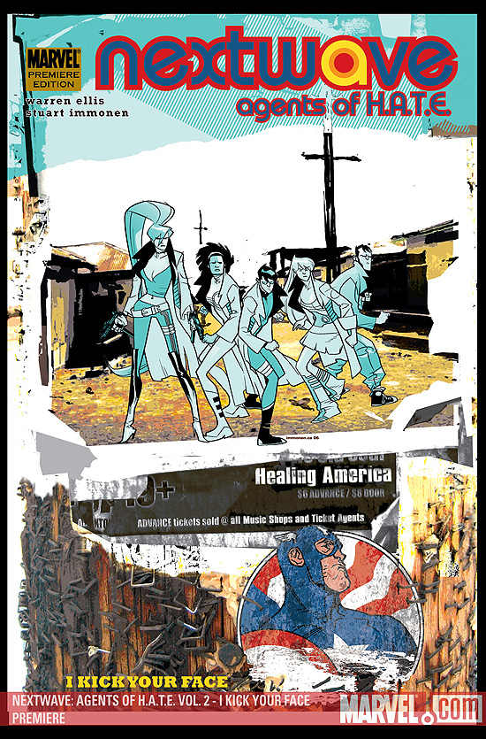 NEXTWAVE: AGENTS OF H.A.T.E. VOL. 2 - I KICK YOUR FACE (2007)
