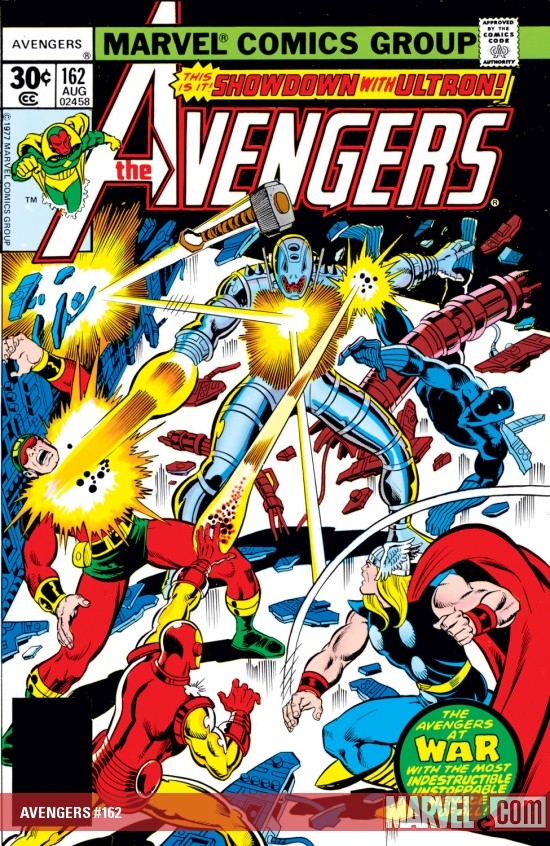 AVENGERS #162 COVER