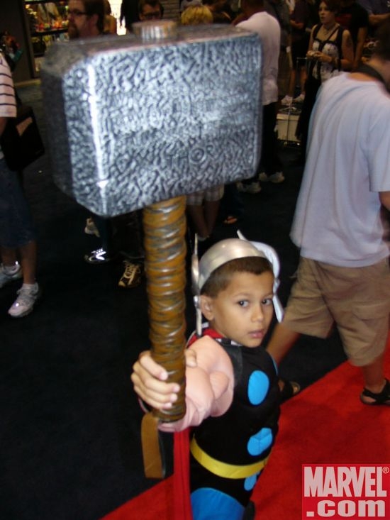 Thor Lifts Mjolnir