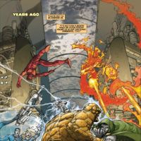 SPIDER-MAN/FANTASTIC FOUR #1 preview art by Mario Alberti