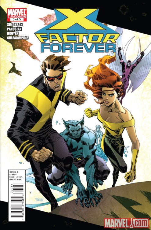 X-FACTOR FOREVER #5 cover by Dan Panosian