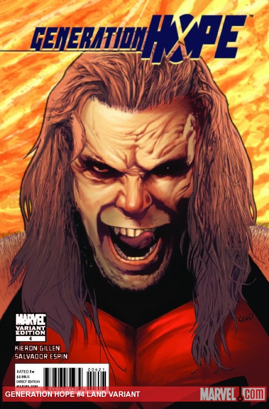 Generation Hope #4 Land Variant