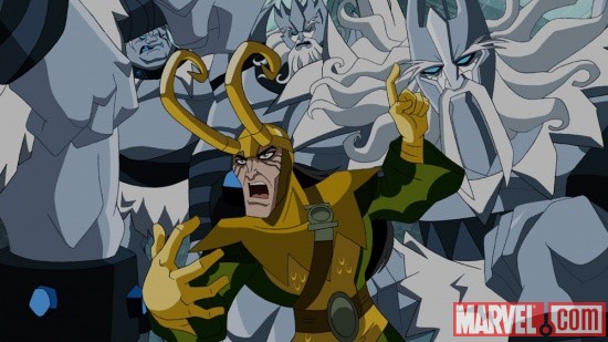 Loki from The Avengers: Earth's Mightiest Heroes!