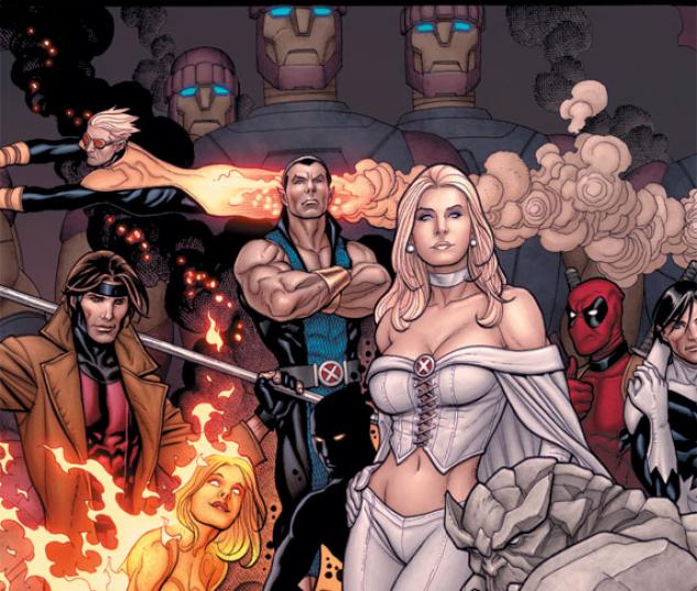 X-Men: Schism #2 variant cover art by Frank Cho