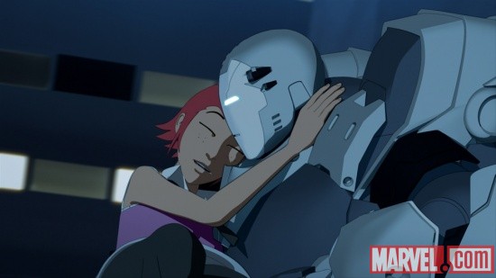 Screenshot from Iron Man: Armored Adventures Season 2, Episode 13